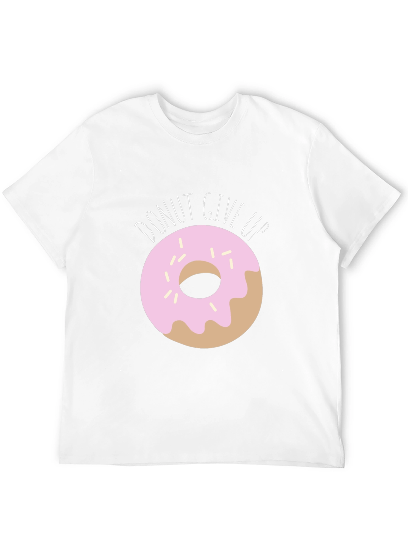 Donut Give Up Graphic T-Shirt