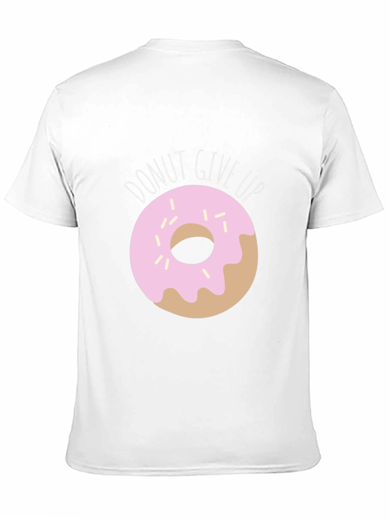 Donut Give Up Graphic T-Shirt