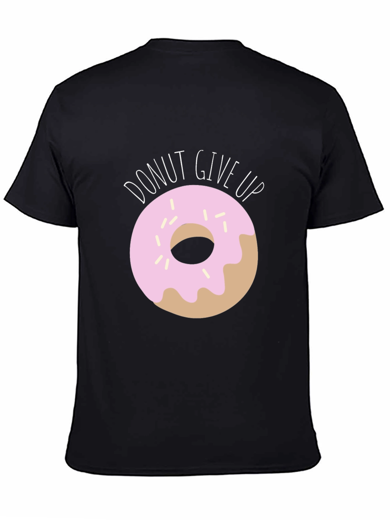 Donut Give Up Graphic T-Shirt