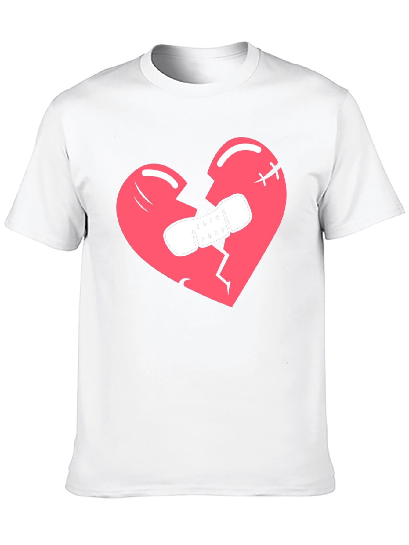Broken Heart T-Shirt - Black Graphic Tee