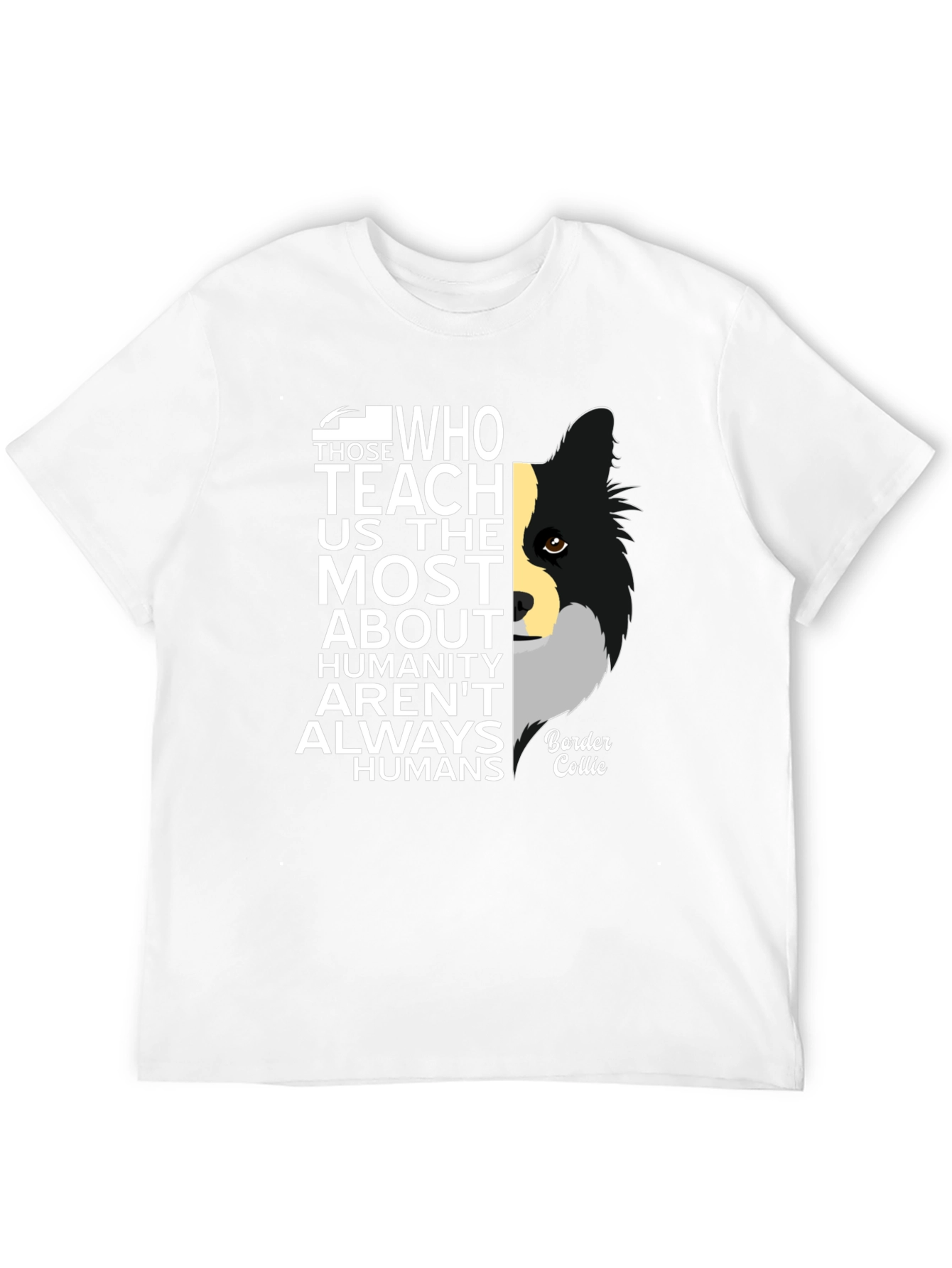 Dog Lover T-Shirt - Border Collie Design