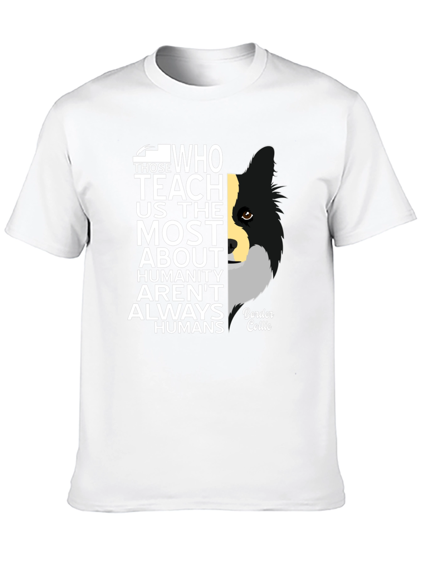 Dog Lover T-Shirt - Border Collie Design