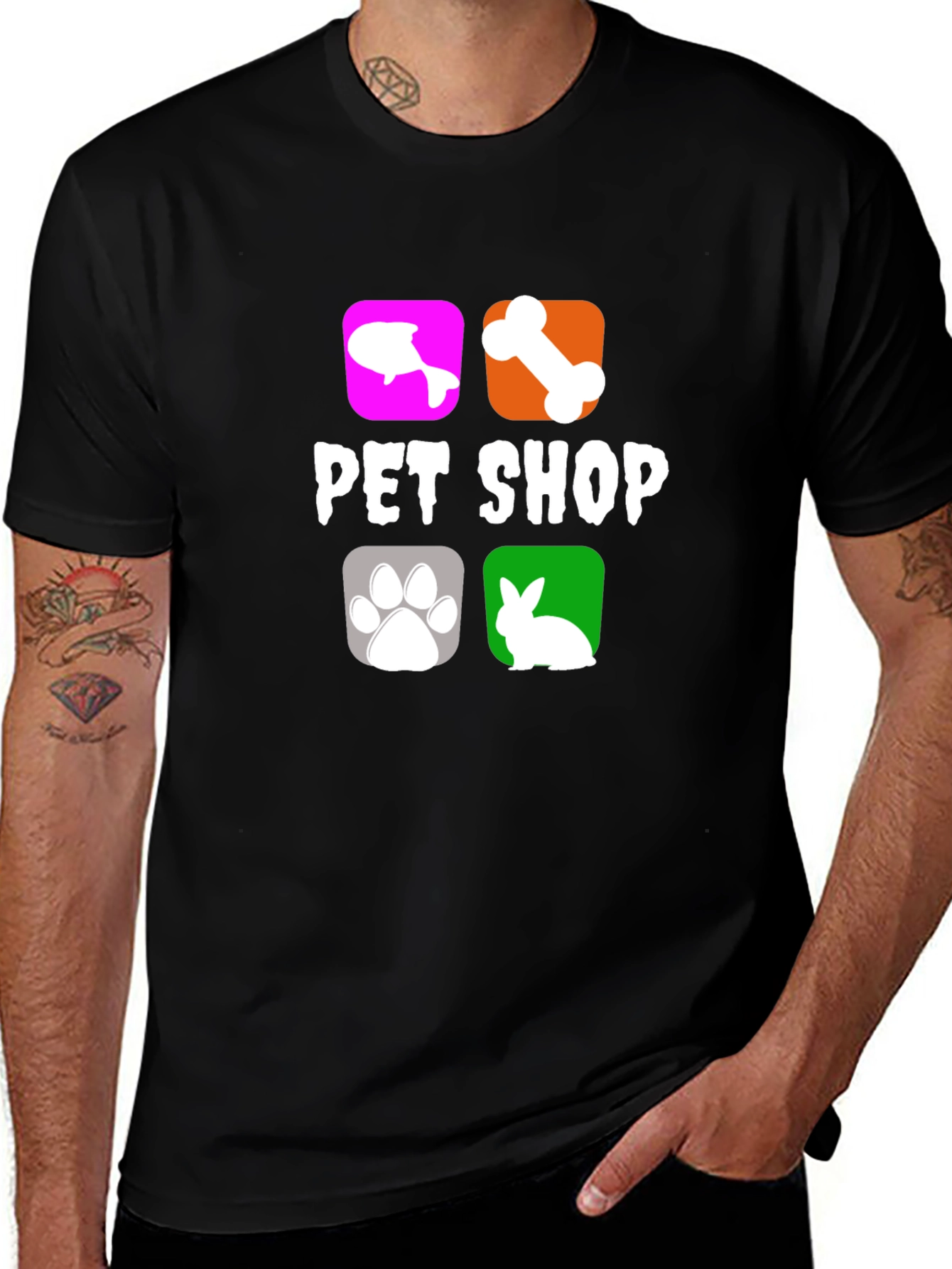 Pet Shop Graphic T-Shirt