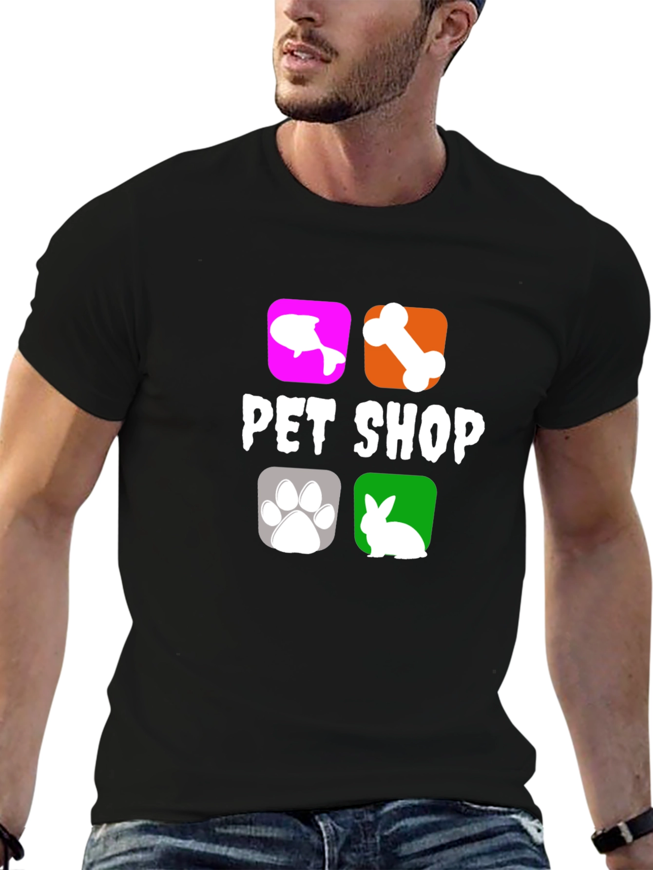 Pet Shop Graphic T-Shirt