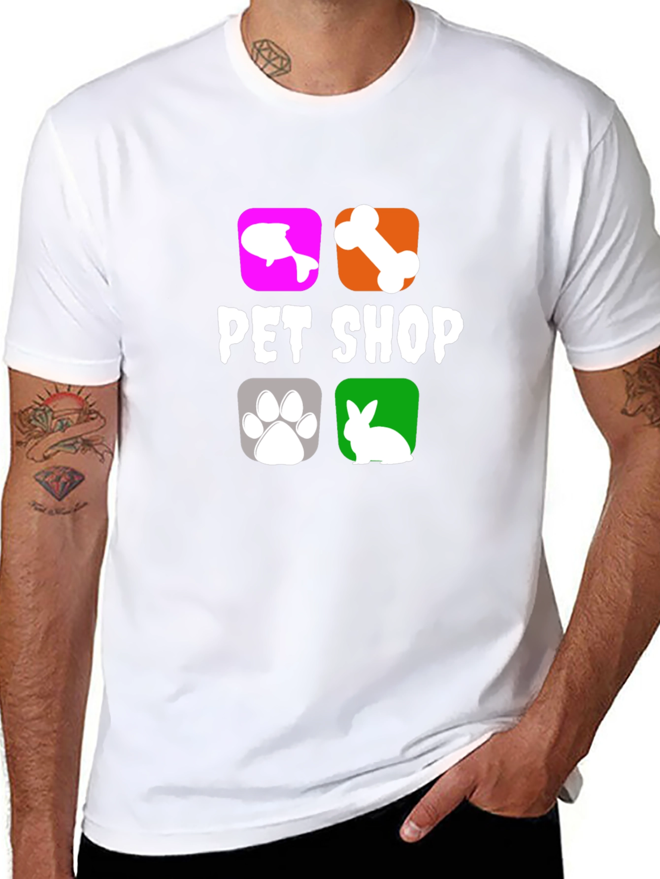 Pet Shop Graphic T-Shirt