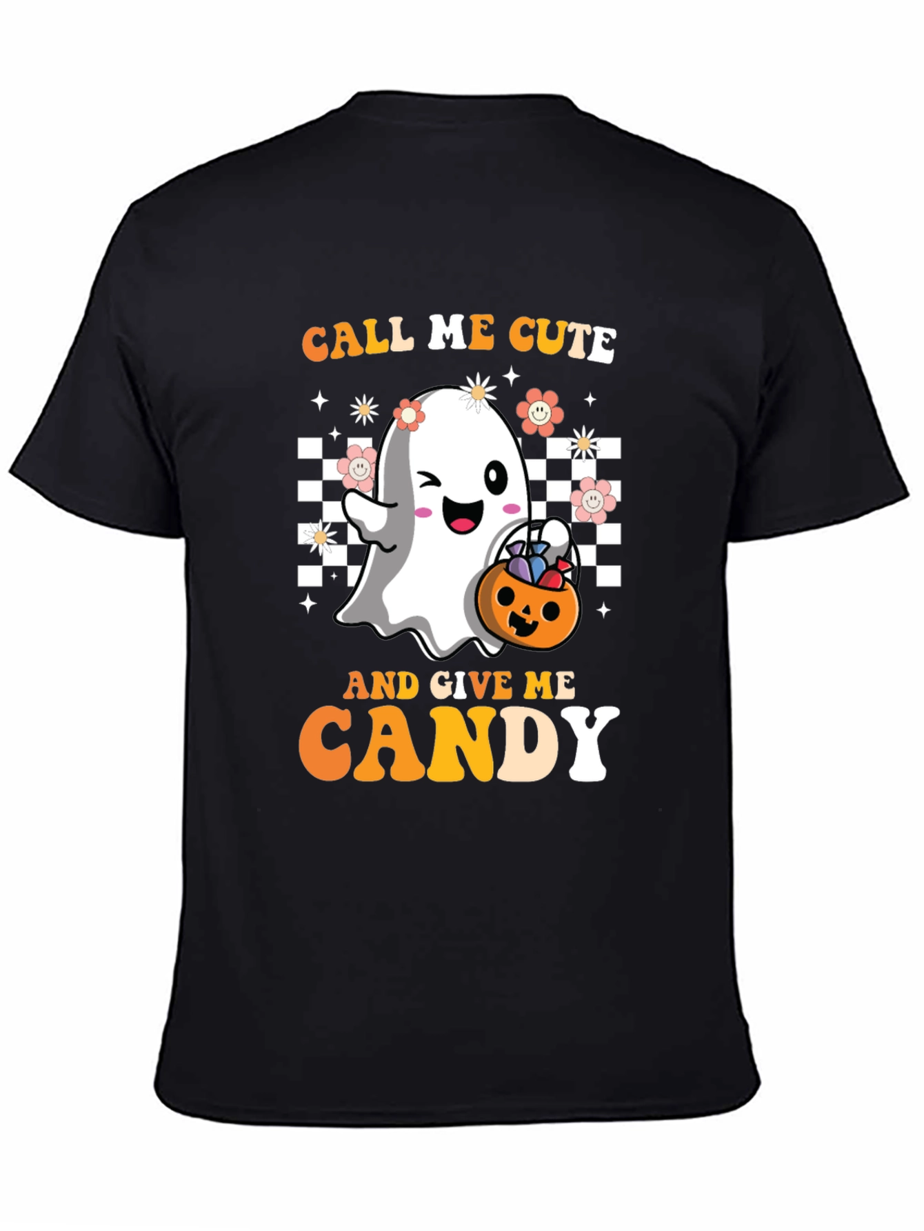 Call Me Cute Halloween Ghost T-Shirt