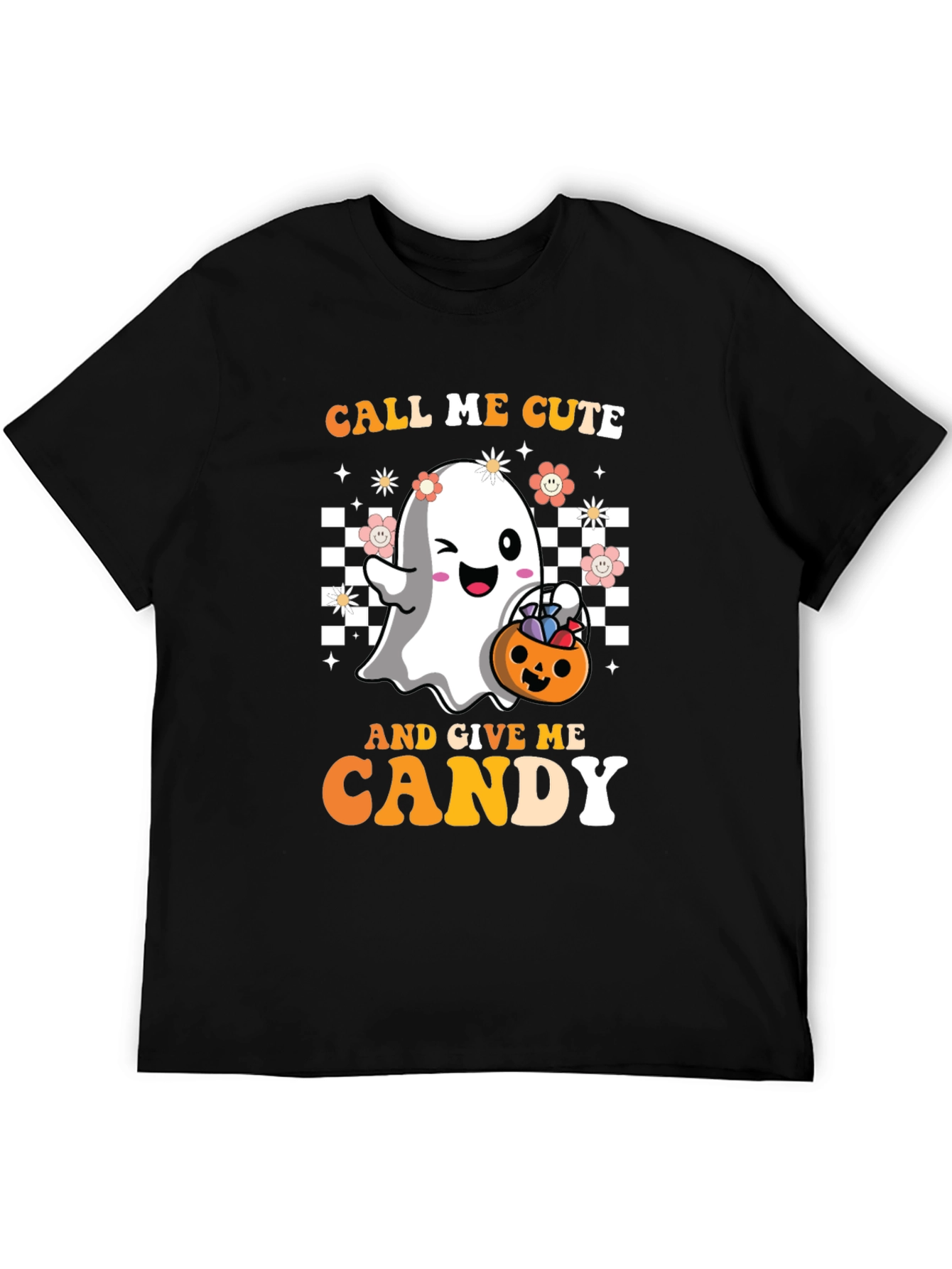 Call Me Cute Halloween Ghost T-Shirt