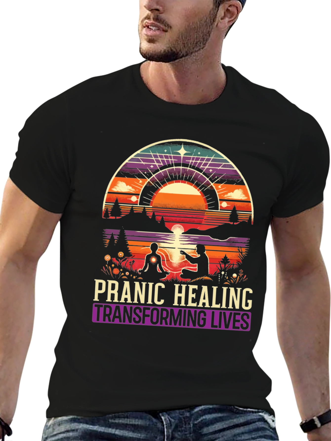 Pranic Healing Tee - Transform Lives