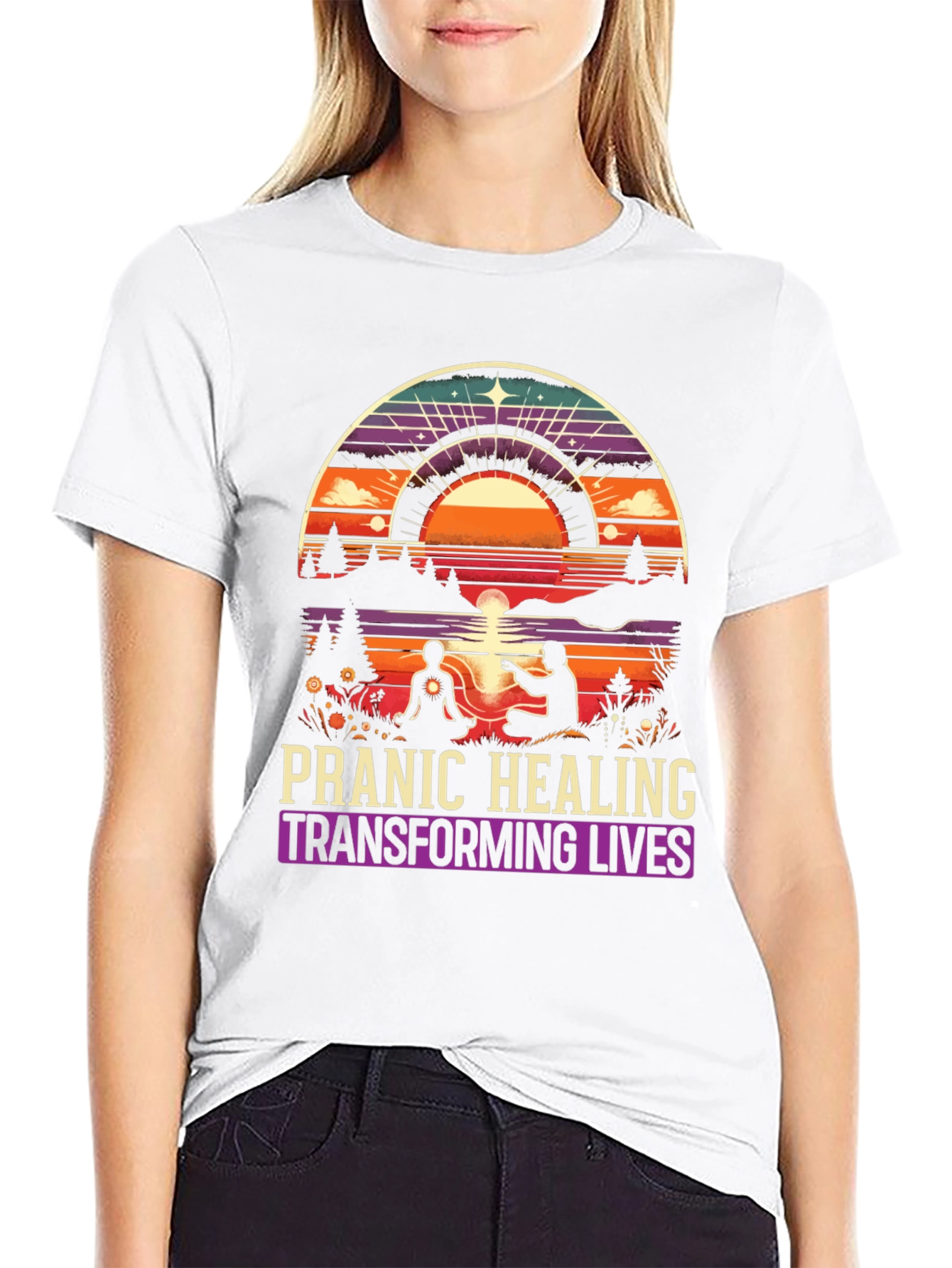 Pranic Healing Tee - Transform Lives