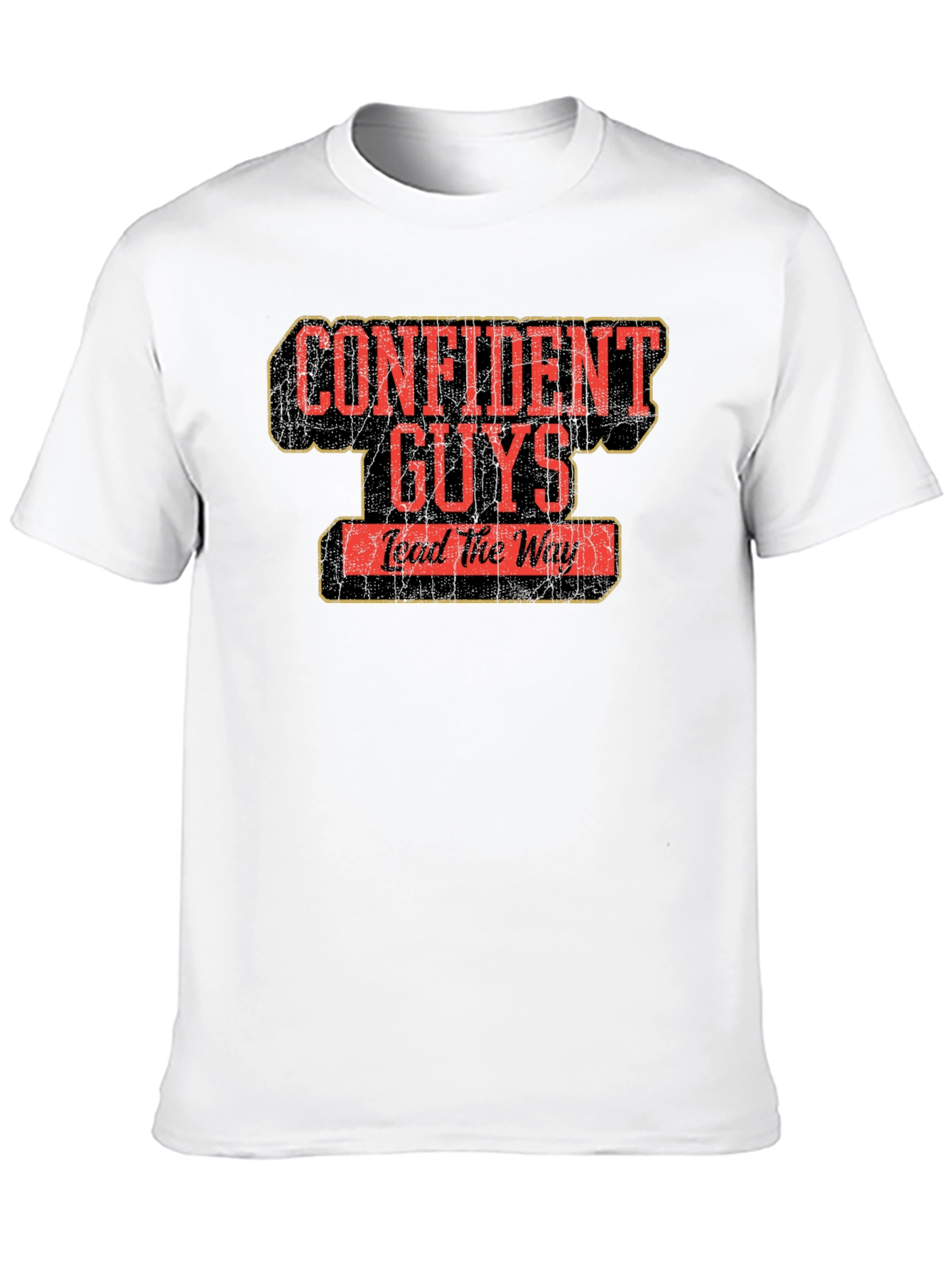 Confident Guys Graphic T-Shirt - Lead the Way