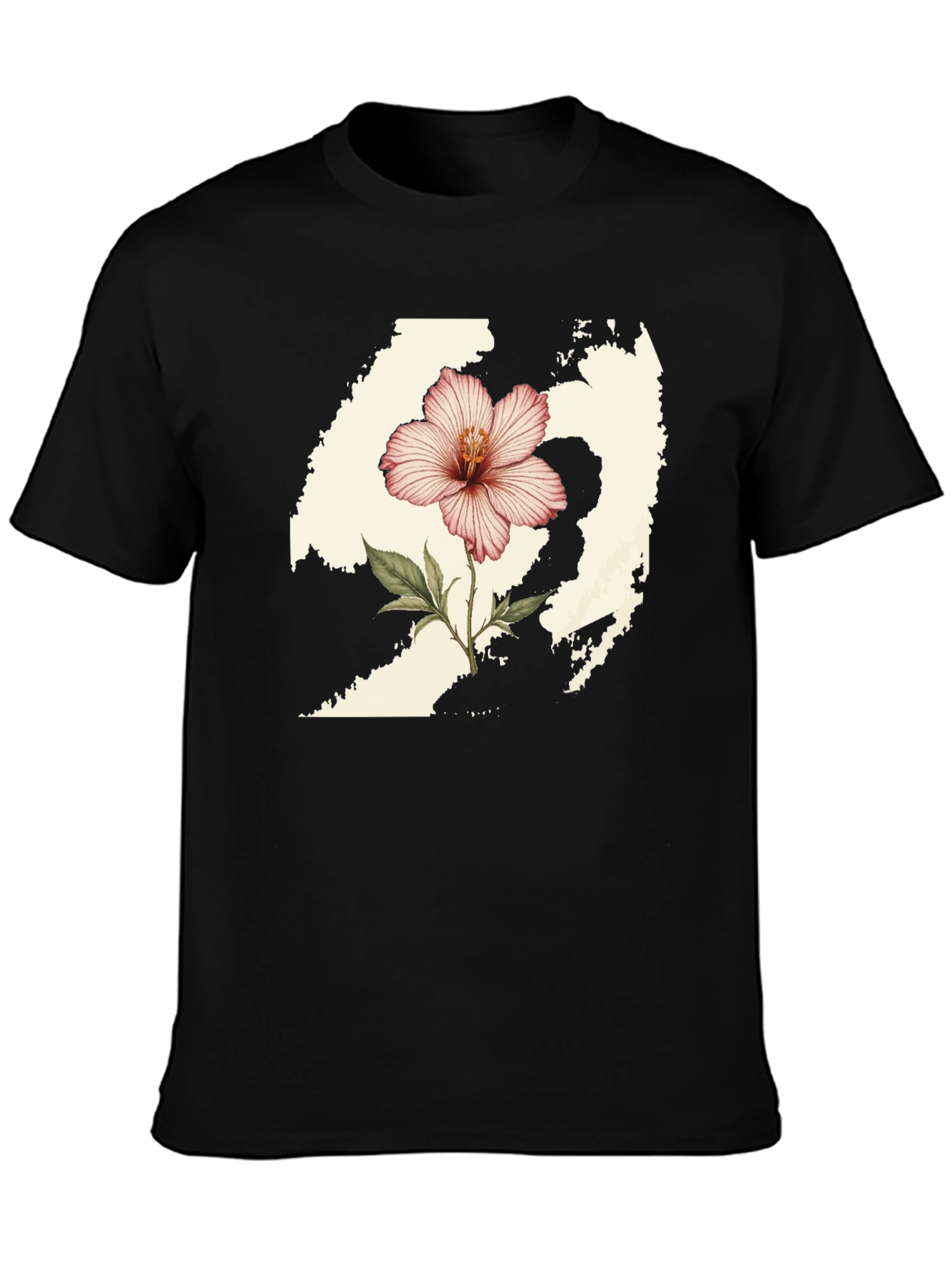 Hibiscus State Graphic Tee - Stylish Comfort