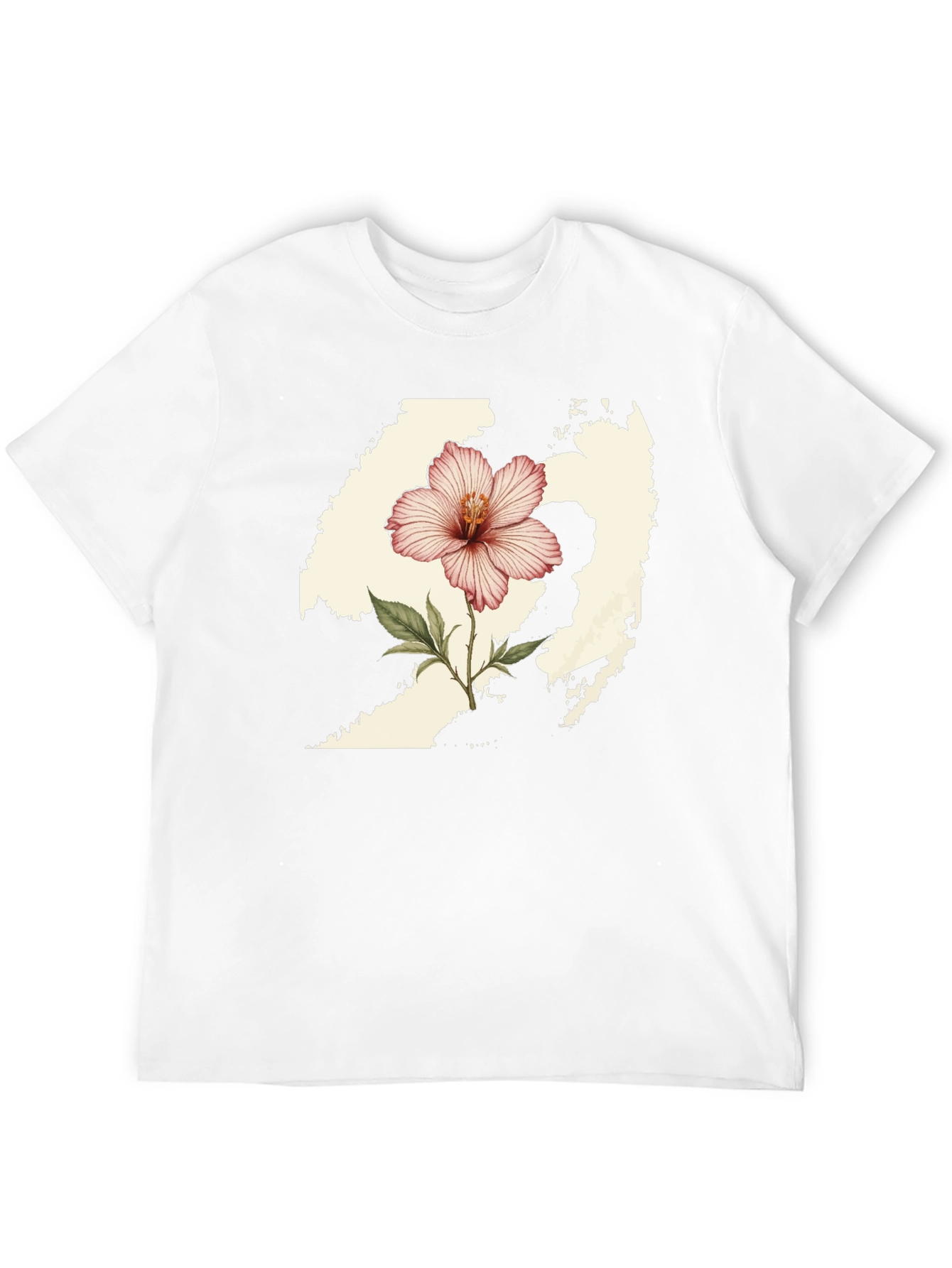 Hibiscus State Graphic Tee - Stylish Comfort