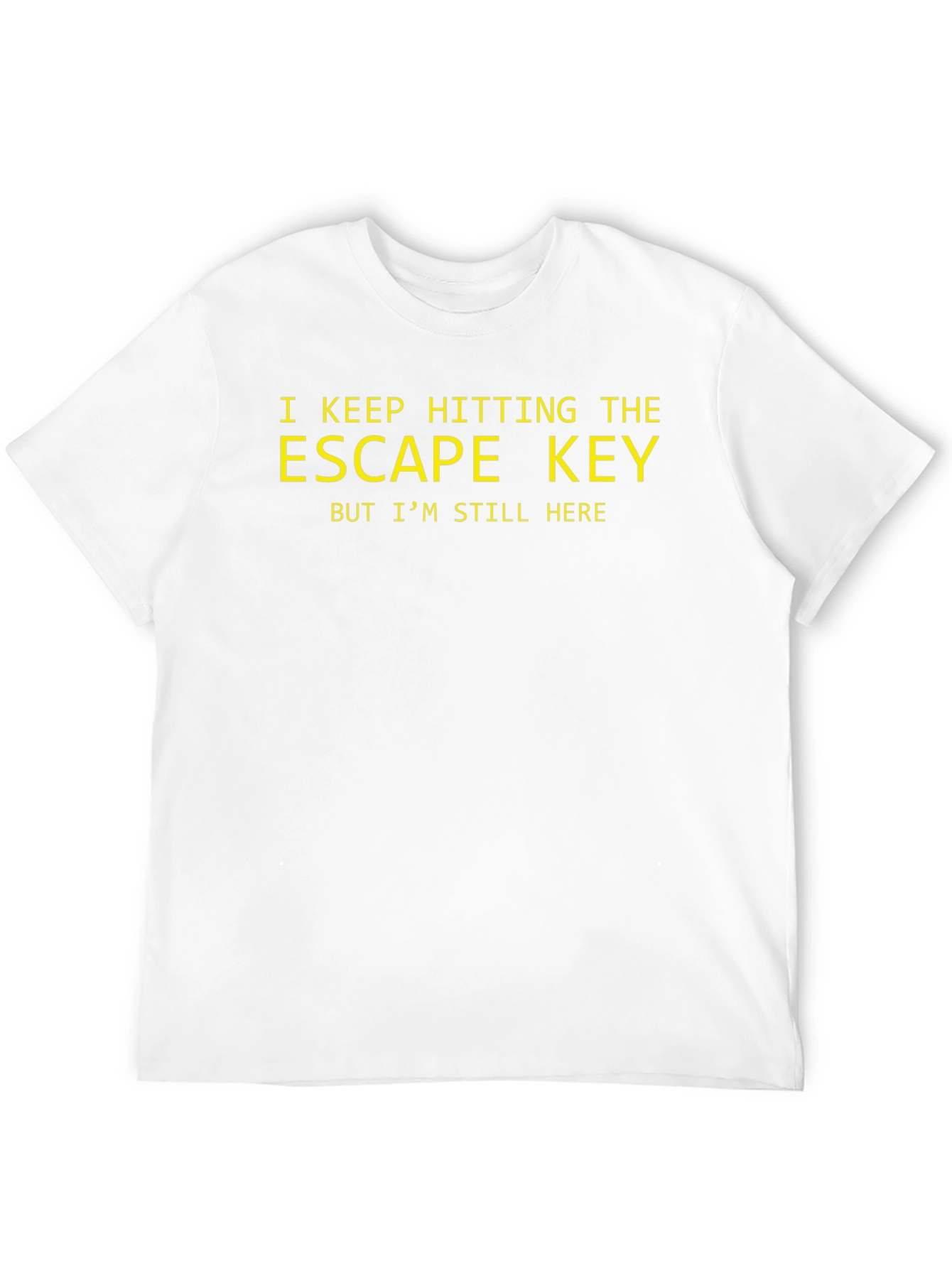 Escape Key T-Shirt - Funny Programmer Tee