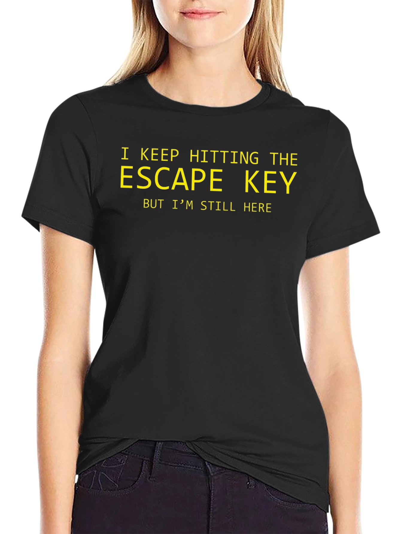 Escape Key T-Shirt - Funny Programmer Tee