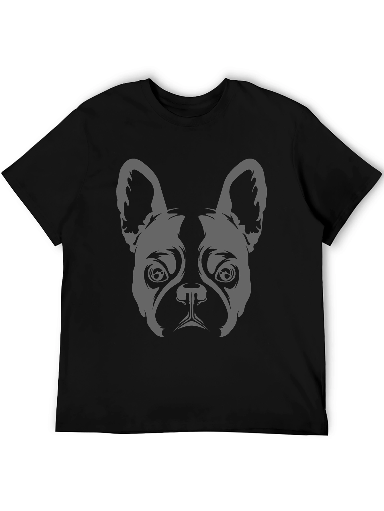 French Bulldog Graphic Tee - Black