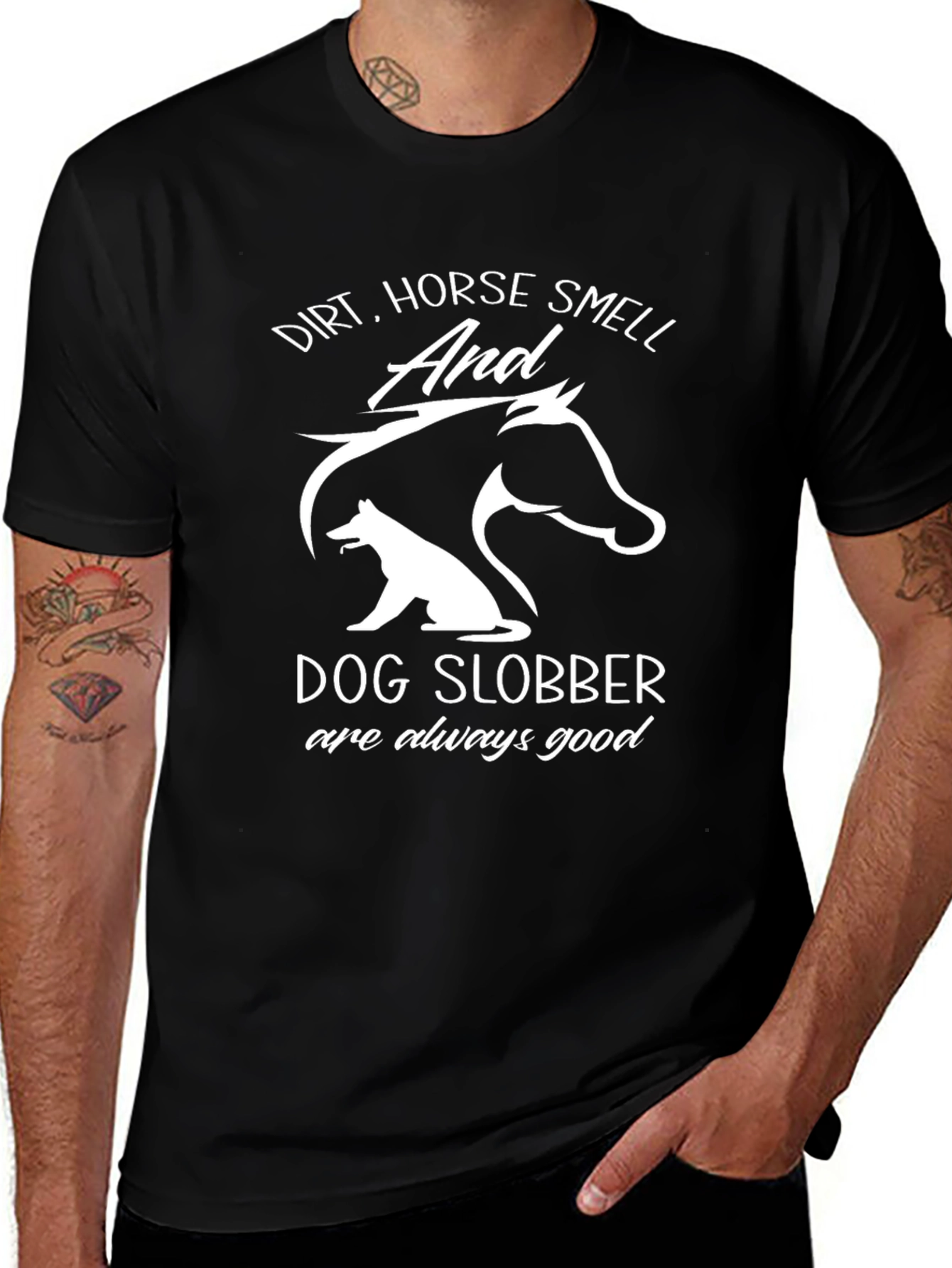 Dirt Horse Smell & Dog Slobber Graphic Tee