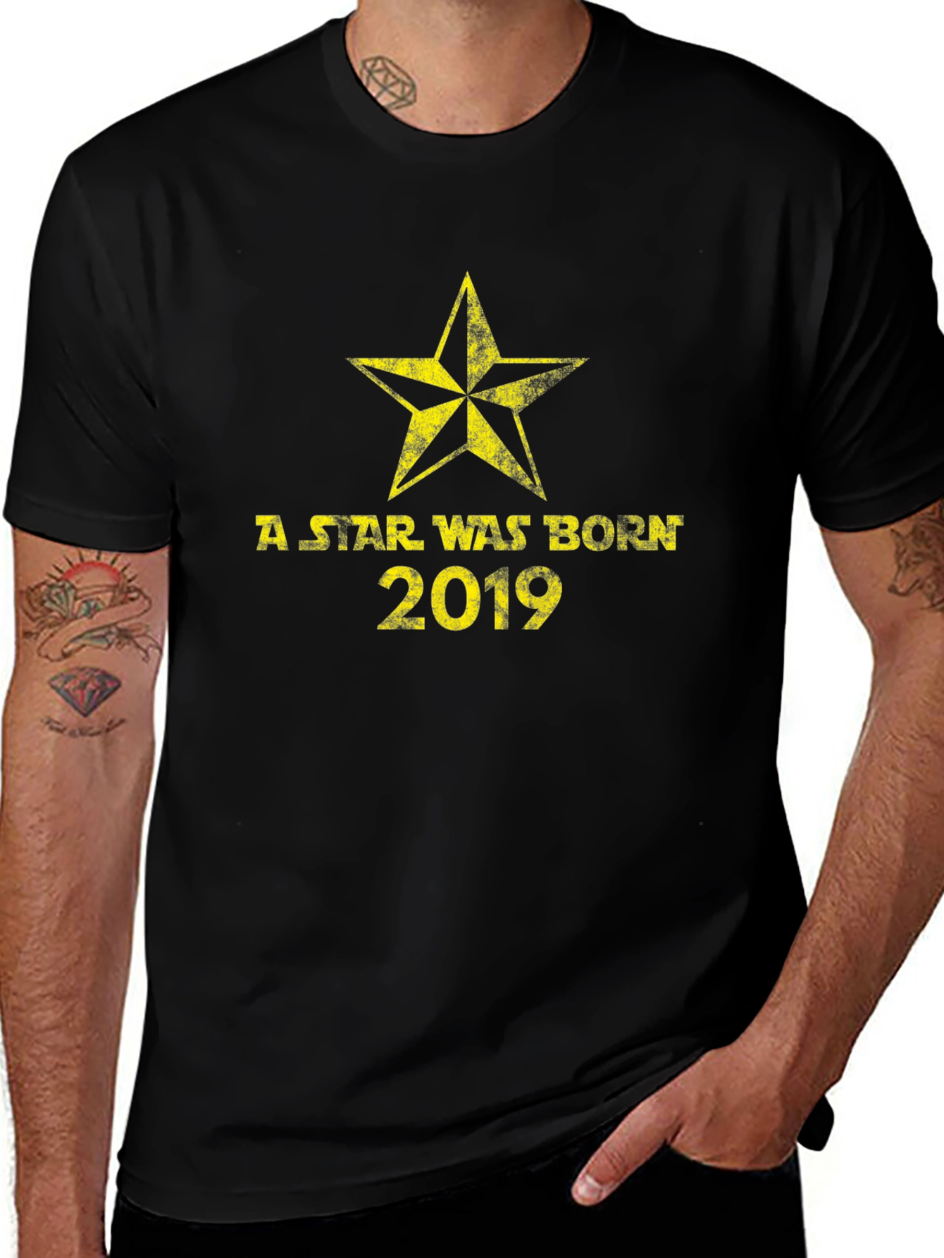 A Star Was Born 2019 Black T-Shirt