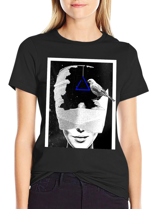 Abstract Graphic Print T-Shirt