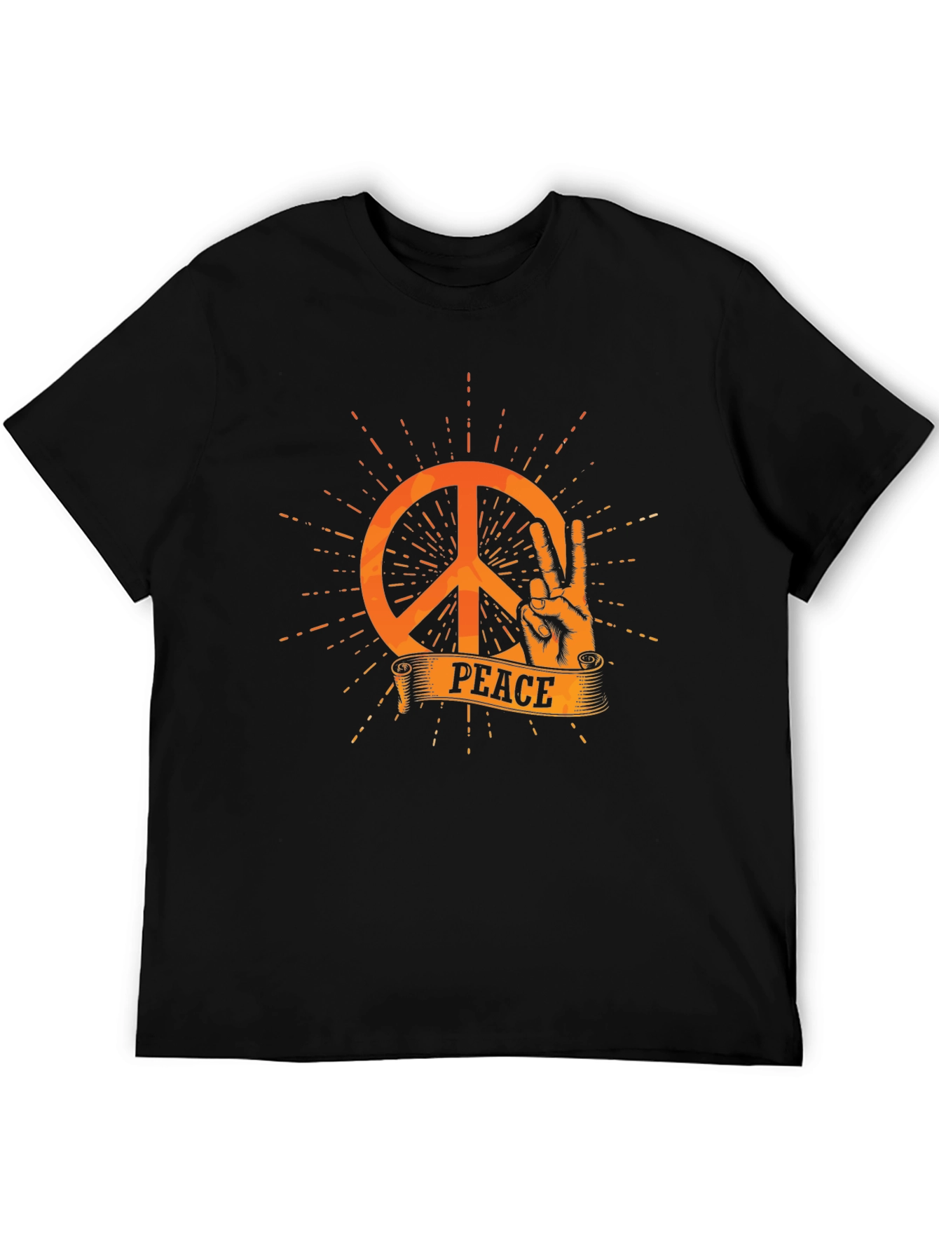 Peace Sign T-Shirt - Retro Style