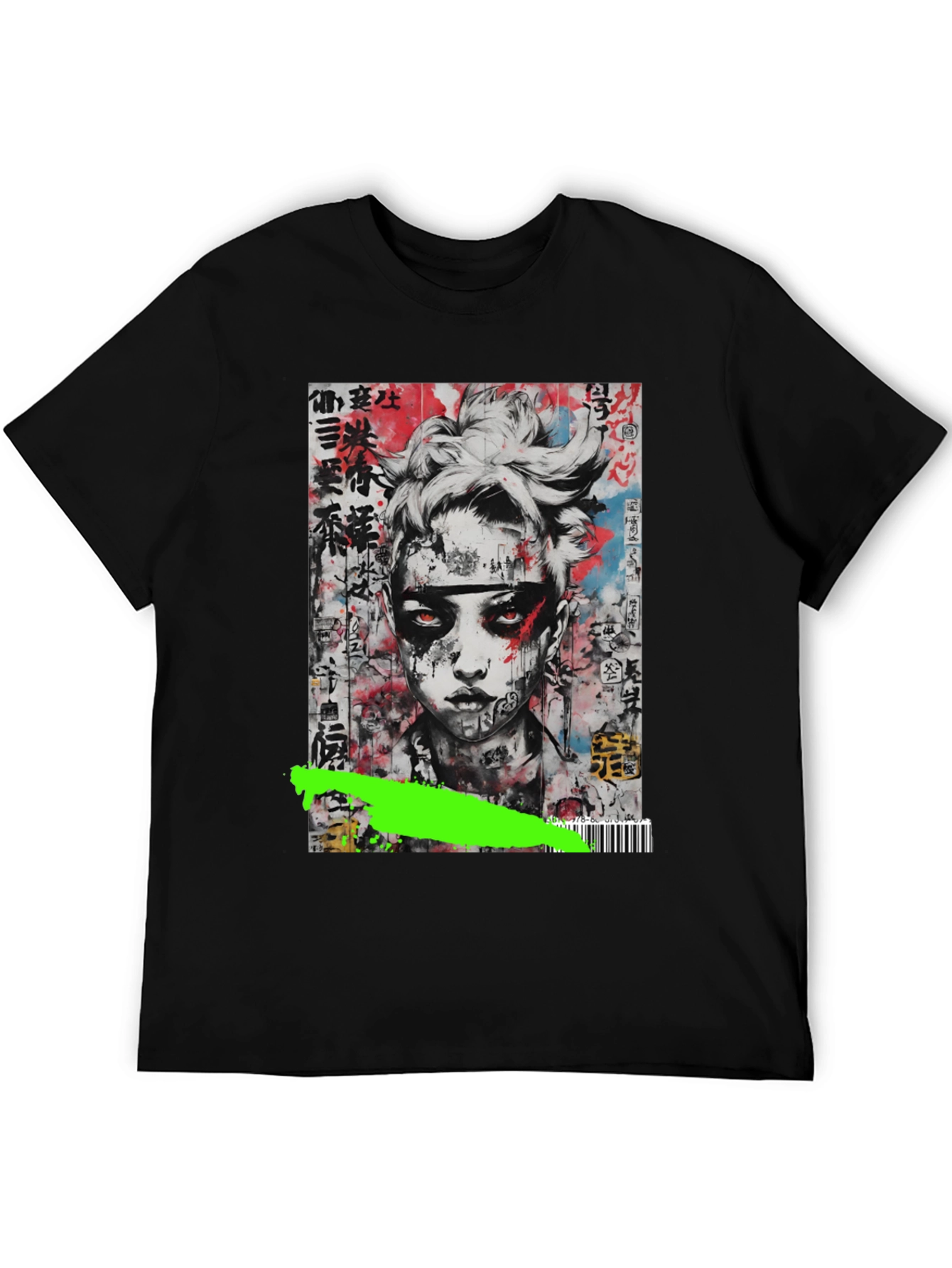 Edgy Urban Art Graphic T-Shirt