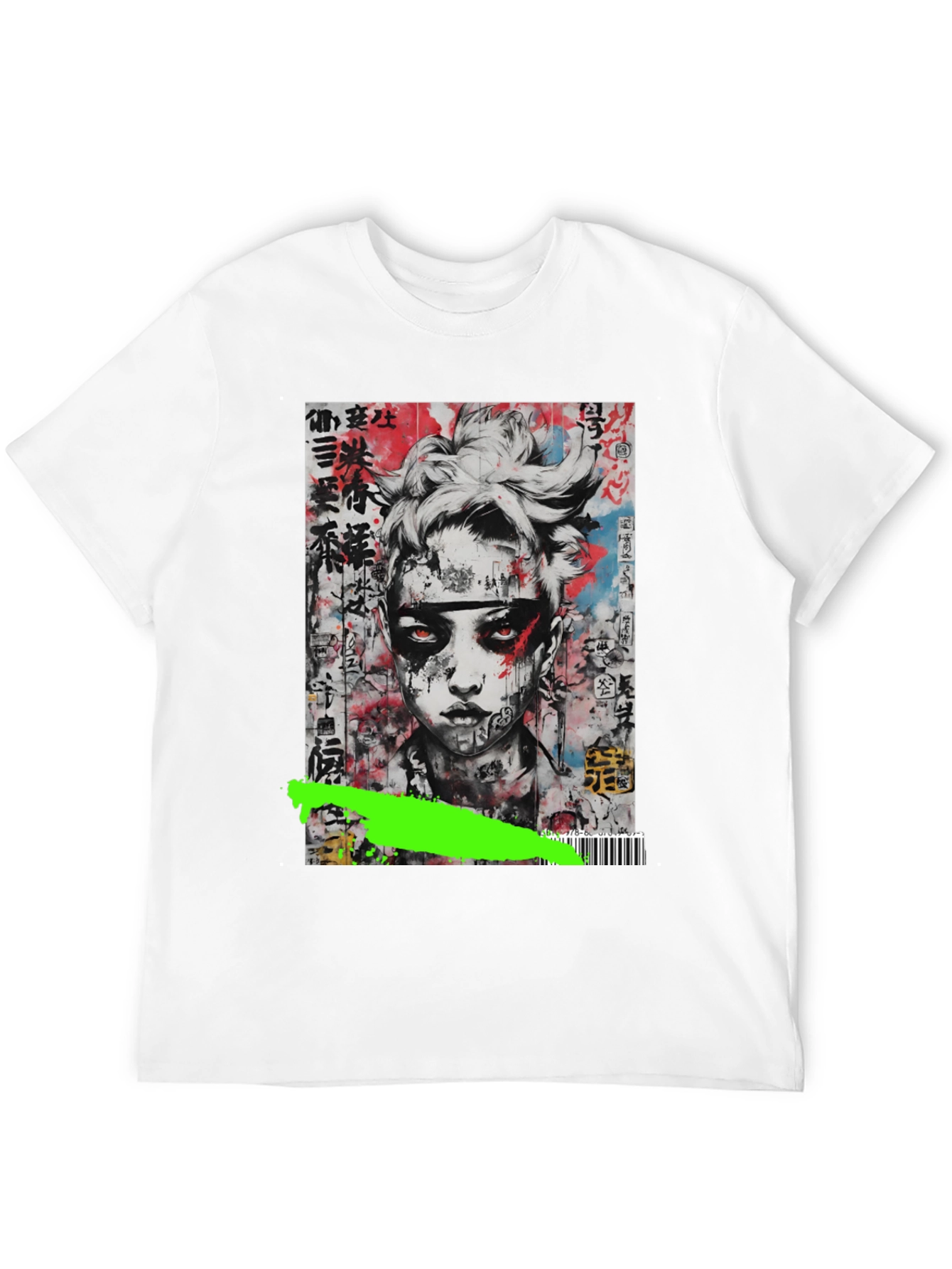 Edgy Urban Art Graphic T-Shirt