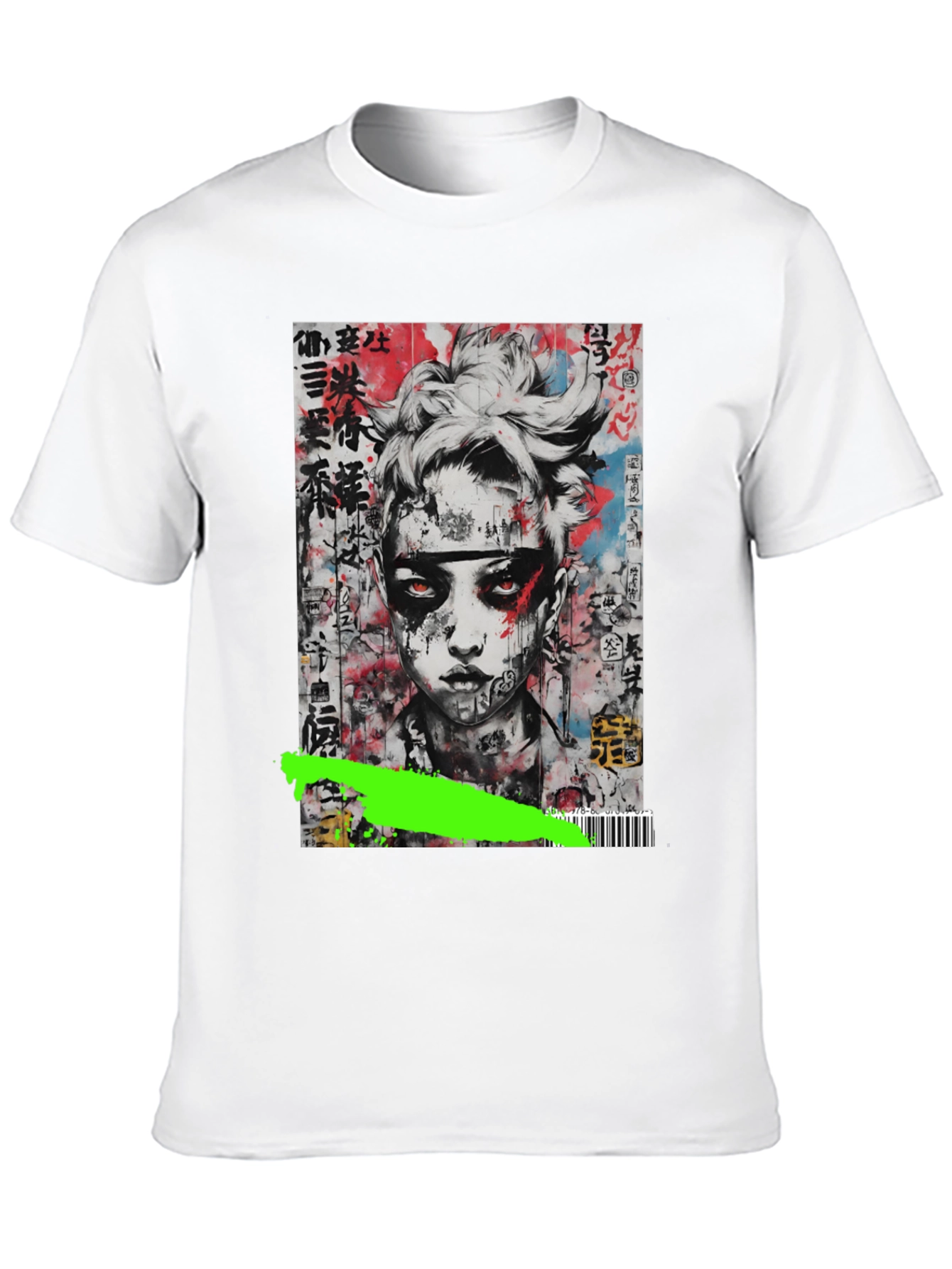 Edgy Urban Art Graphic T-Shirt