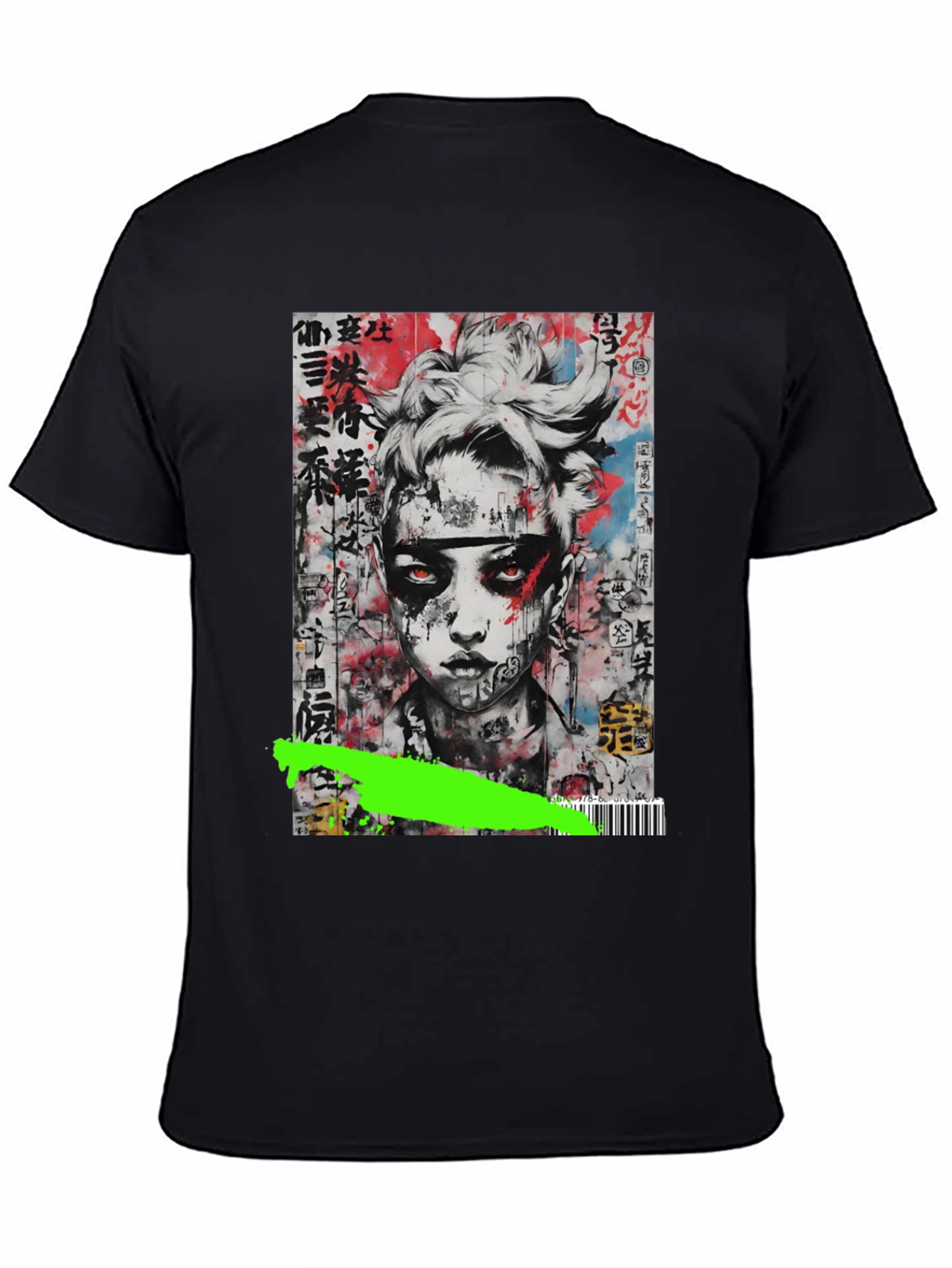 Edgy Urban Art Graphic T-Shirt