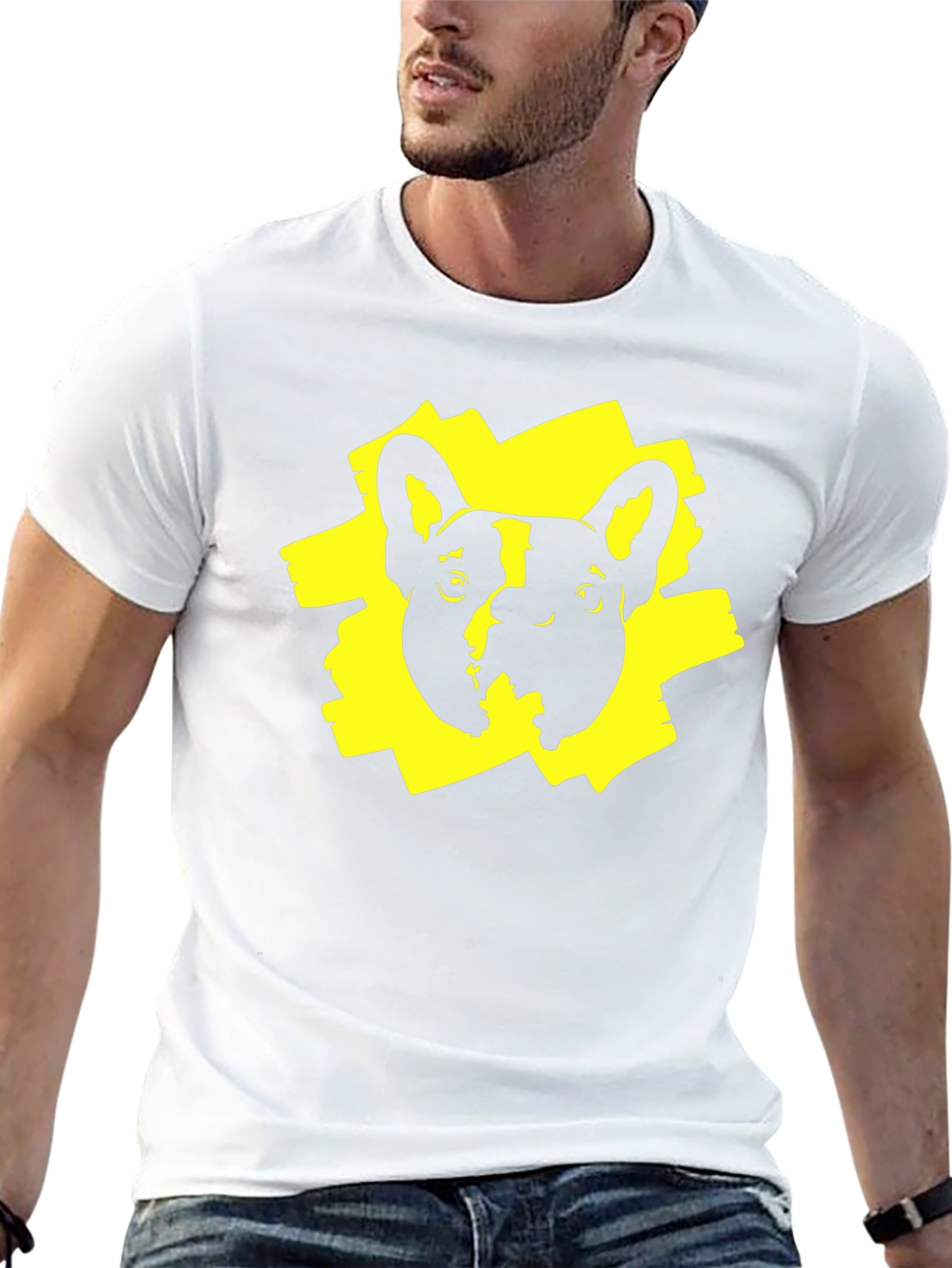 Cool Bulldog Graphic Tee