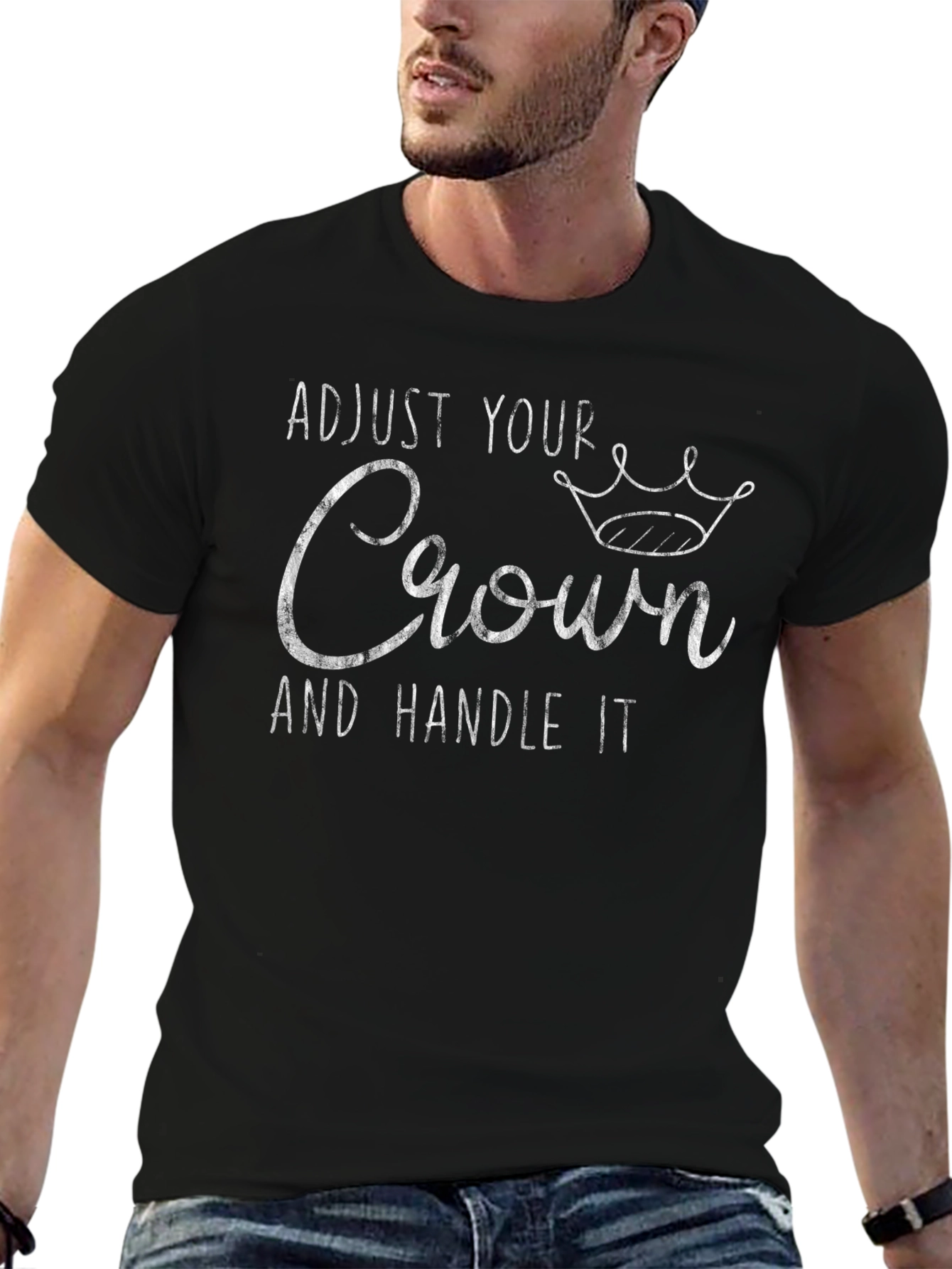 Adjust Your Crown Graphic Tee